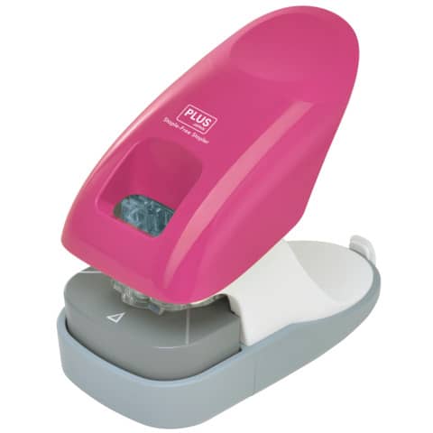 PLUS JAPAN Heftgerät SL-112A klammerlos, pink (EAN: 4977564613679)