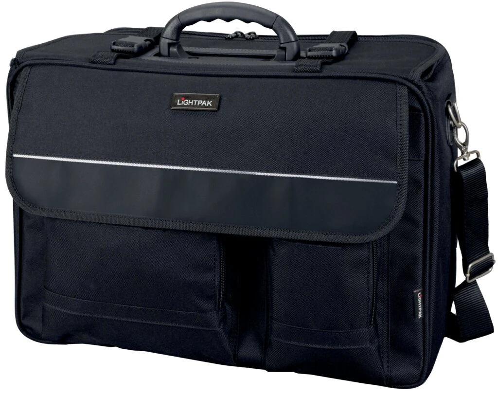 LiGHTPAK Boardcase / Pilotenkoffer "THE FLIGHT", schwarz (EAN: 4021068460083)