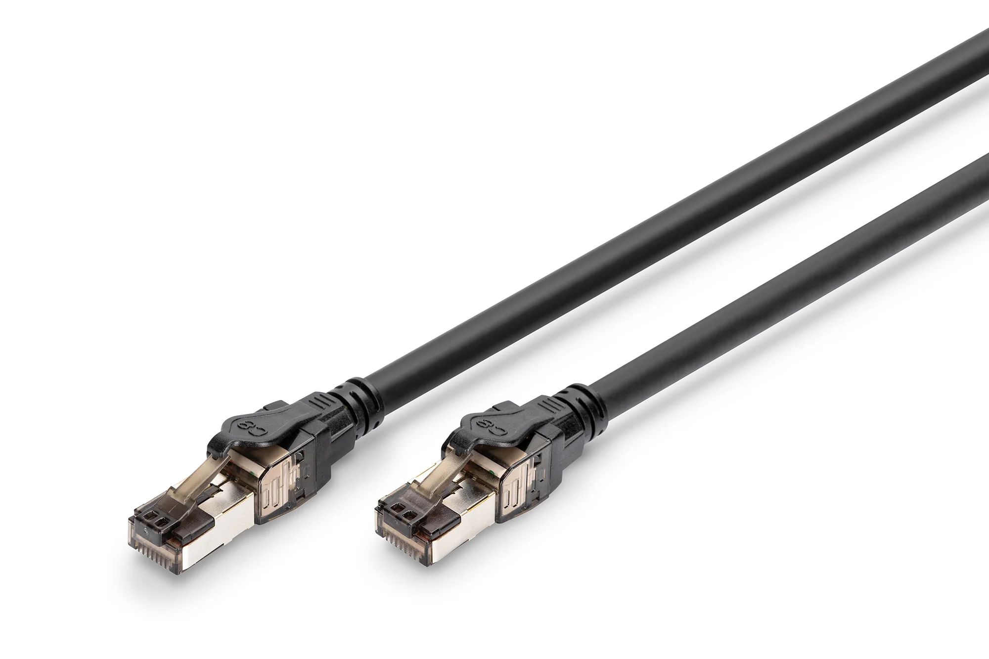 DIGITUS Patchkabel, Kat. 8.1, S/FTP, 3,0 m, schwarz (EAN: 4016032499244)