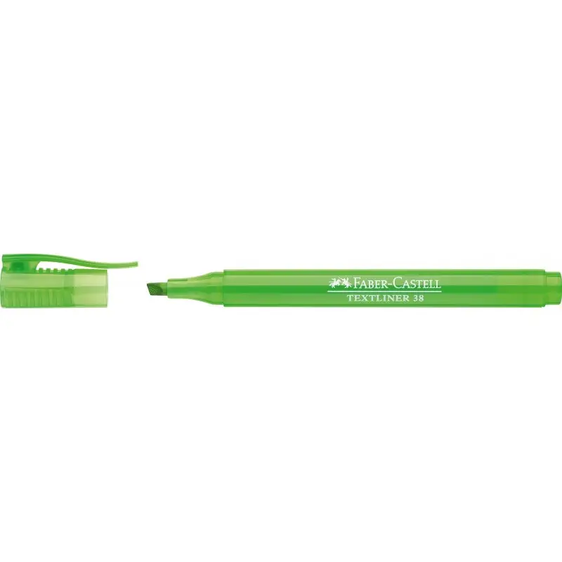 FABER-CASTELL Textmarker TEXTLINER 38, grün (EAN: 9556089005876)