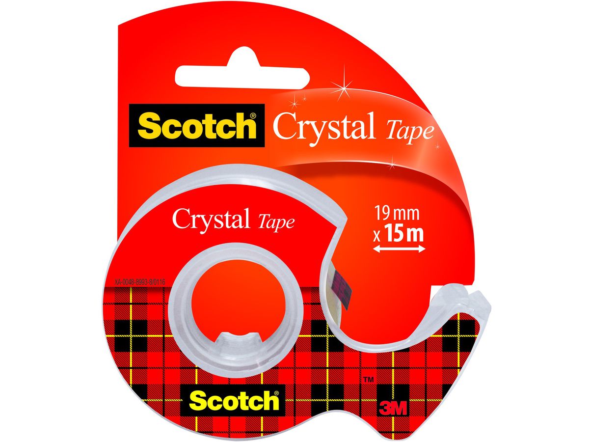 Scotch Handabroller Crystal, transparent, im Handabroller (EAN: 0051131592094)