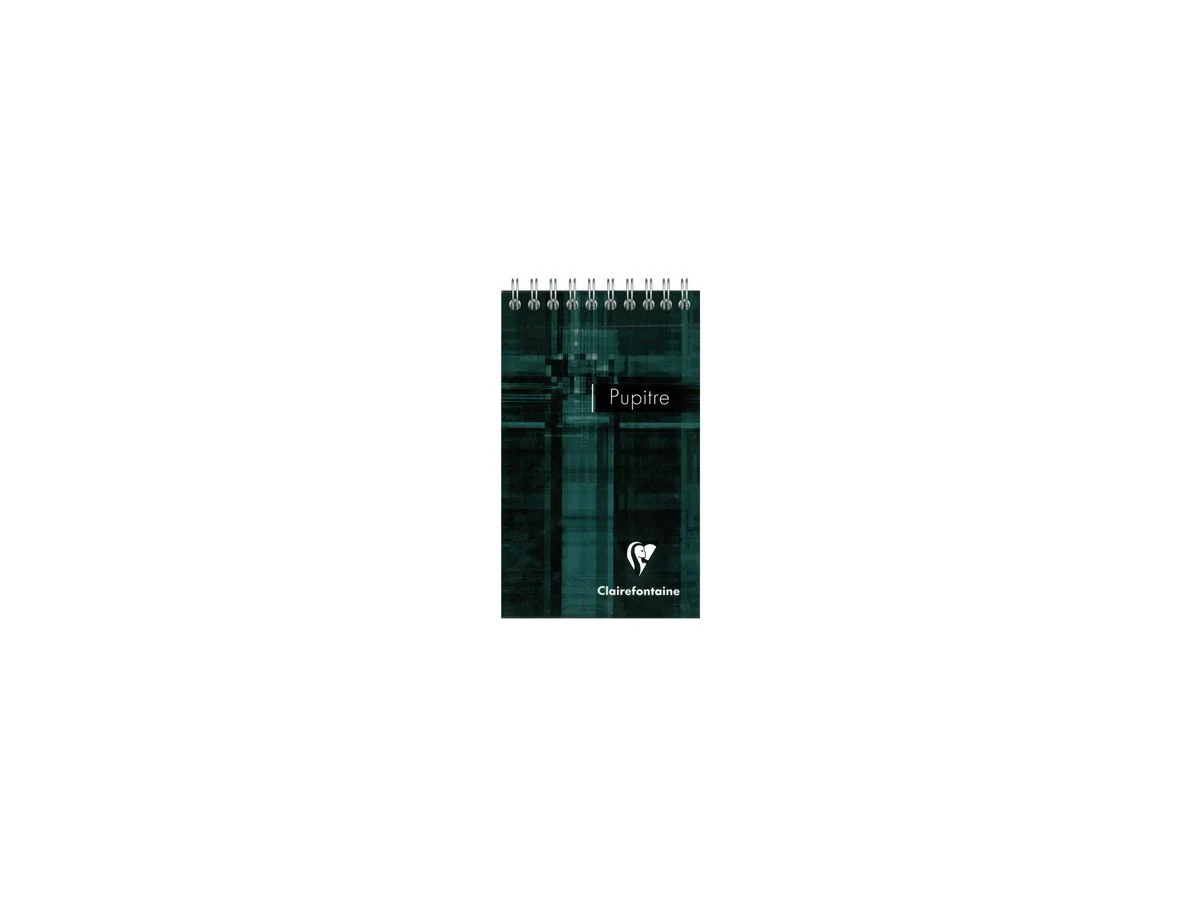Clairefontaine Spiralnotizblock, 85 x 140 mm, kariert, farbig sortiert (EAN: 3329680862201)