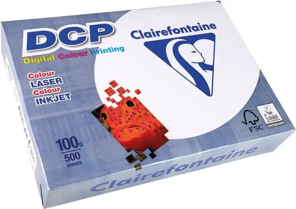 Clairefontaine Multifunktionspapier DCP, A4, 100 g/qm (EAN: 3329680182101)