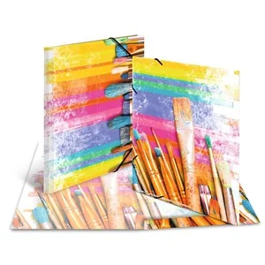 HERMA Eckspannermappe "Pinsel", aus Karton, DIN A3 (EAN: 4008705192941)