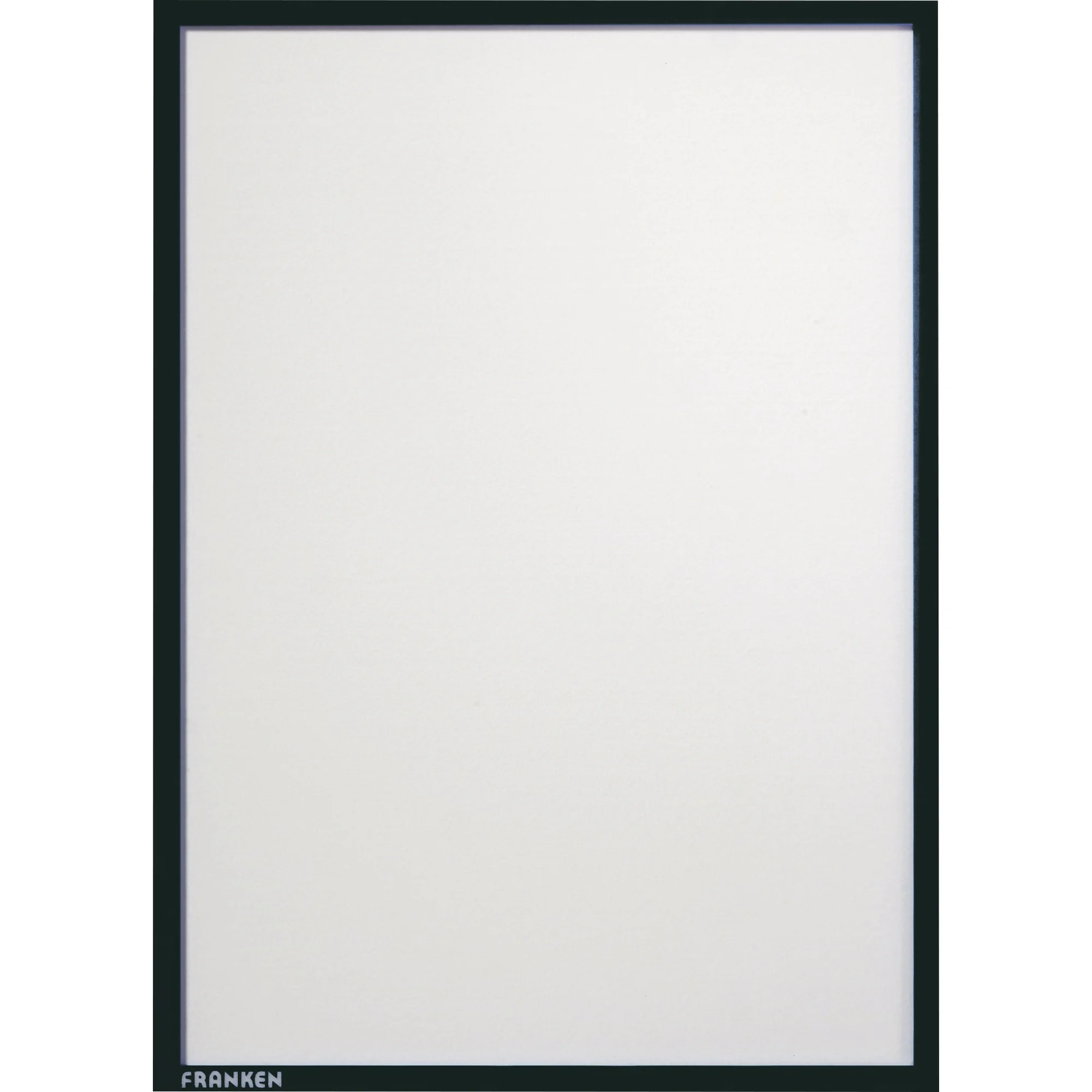 FRANKEN Magnet-Tasche Frame It Eco, DIN A4, schwarz (EAN: 4016946713160)