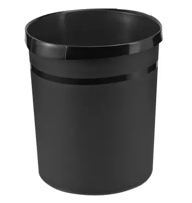 HAN Papierkorb GRIP, PP, 18 Liter, schwarz (EAN: 4012473090040)