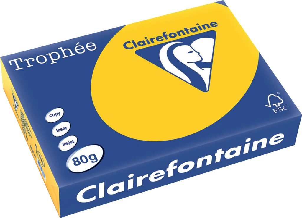 Clairefontaine Multifunktionspapier Trophée, A4, sonnen- (EAN: 3329680197808)
