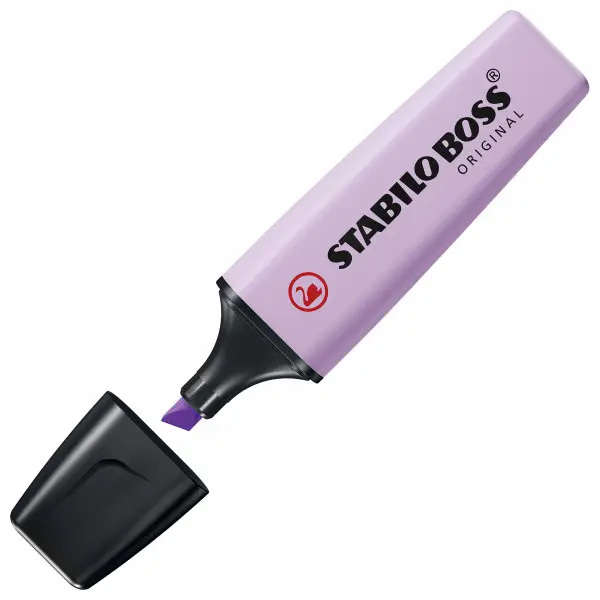 STABILO Textmarker BOSS ORIGINAL Pastel, pastelllila (EAN: 4006381492355)