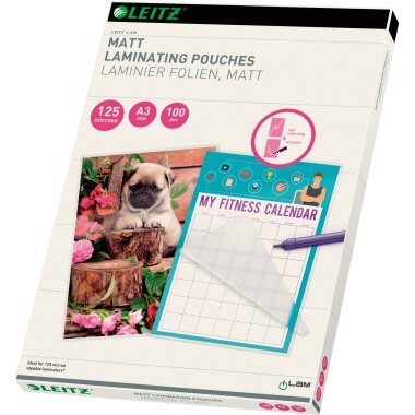 LEITZ Laminierfolientasche, DIN A3, matt, 250 mic (EAN: 5411313169240)