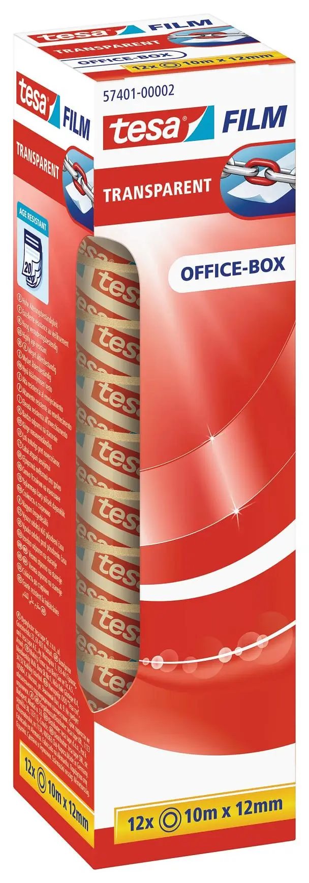 tesa Film, transparent, 12 mm x 10 m (EAN: 4042448035837)