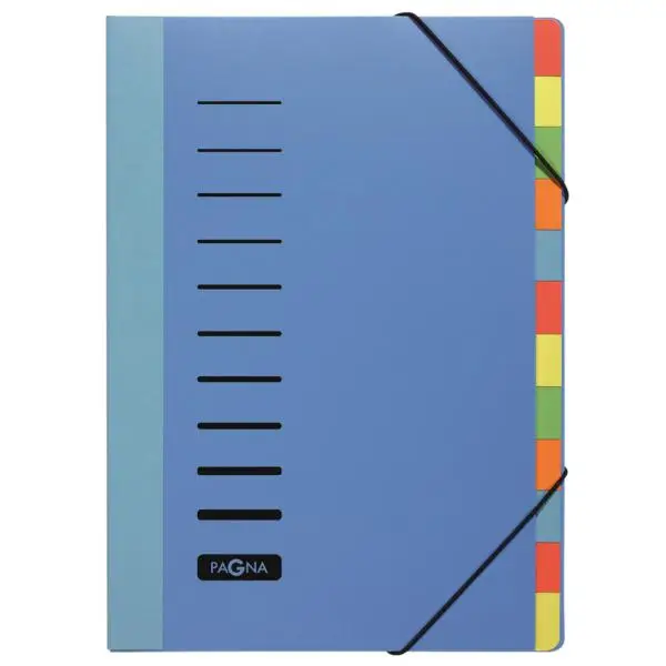 PAGNA Ordnungsmappe DESKORGANIZER Lucy Colors, blau (EAN: 4013951010673)