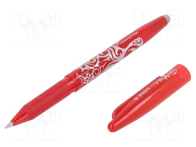 PILOT Tintenroller FRIXION BALL 07, rot (EAN: 4902505322716)