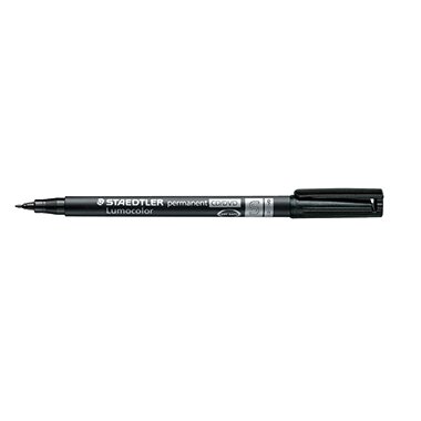 STAEDTLER Lumocolor CD-/DVD-Marker, permanent, schwarz (EAN: 4007817310298)