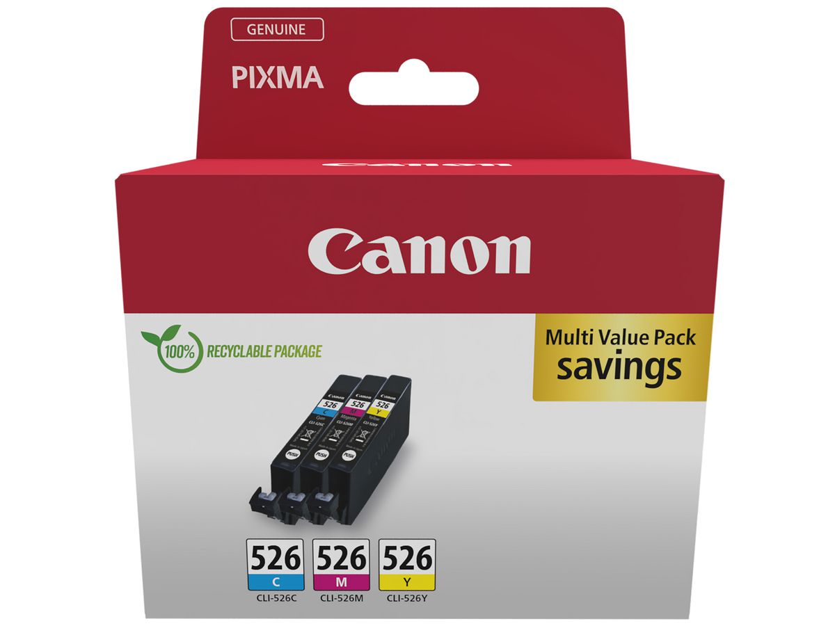 Canon Multipack CLI-526 für Canon Pixma IP4850/MG5150 (EAN: 8714574679280)