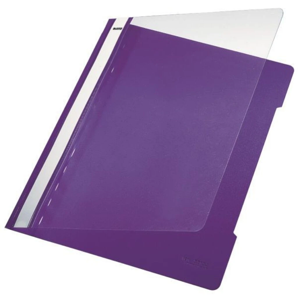 LEITZ Schnellhefter Standard, DIN A4, PP, violett (EAN: 4002432308590)