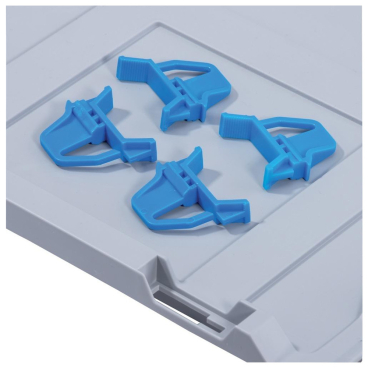 allit Verschluss-Set ProfiPlus EuroBox 4S, blau, 4er Set (EAN: 4005187567809)