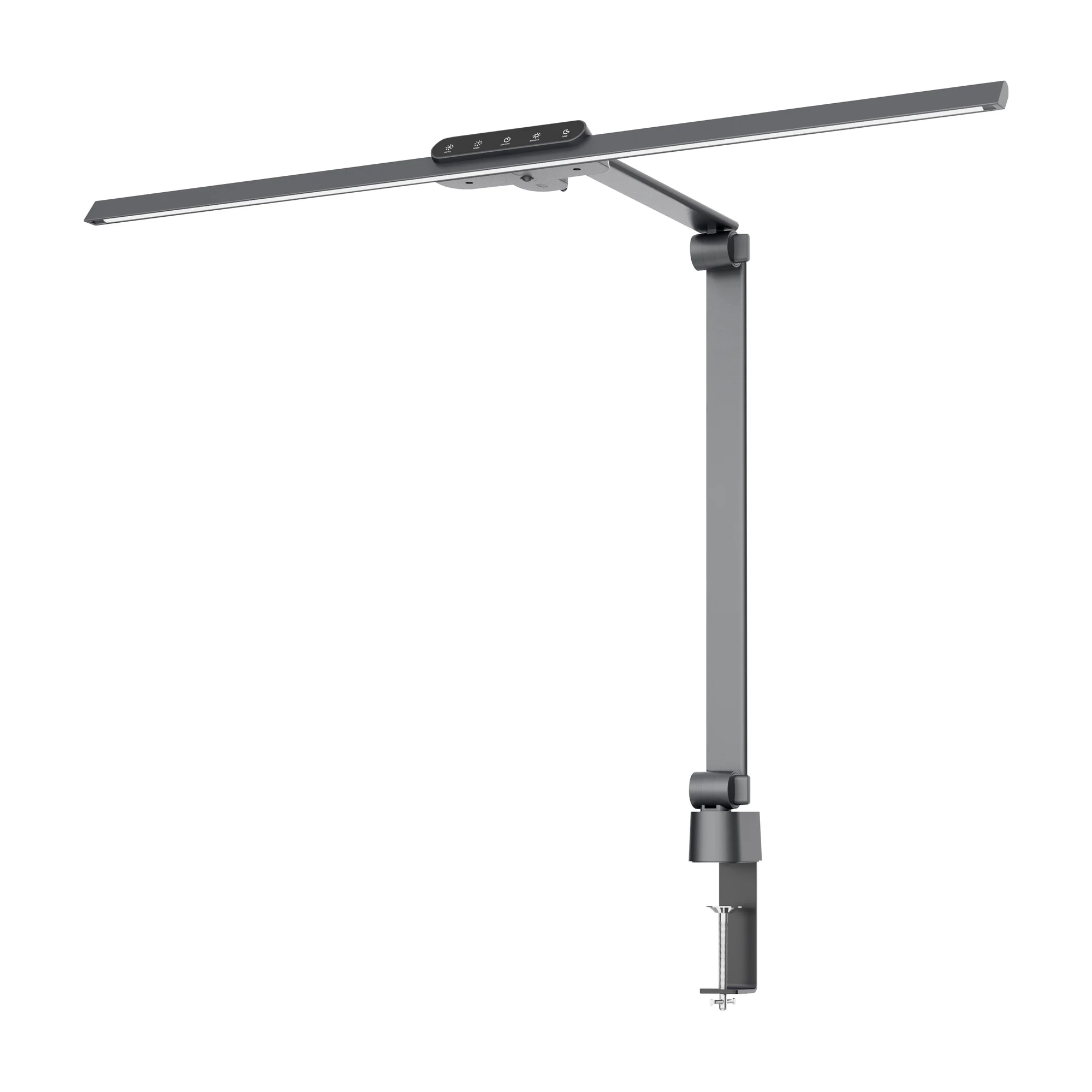 Hansa LED-Tischleuchte "Flow", mit Klemme, anthrazit (EAN: 7612176092371)
