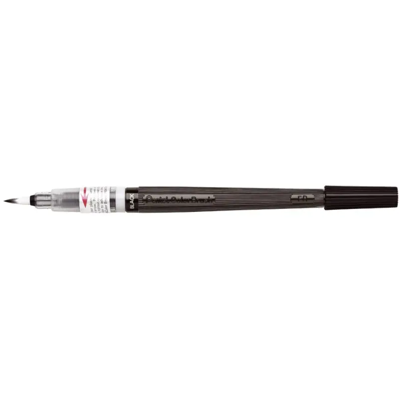 PentelArts Colour Brush Aquarellpinselstift, schwarz (EAN: 0884851010650)