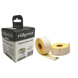 rillprint Rollenetiketten, 89 x 28 mm, weiß (EAN: 8712794870104)