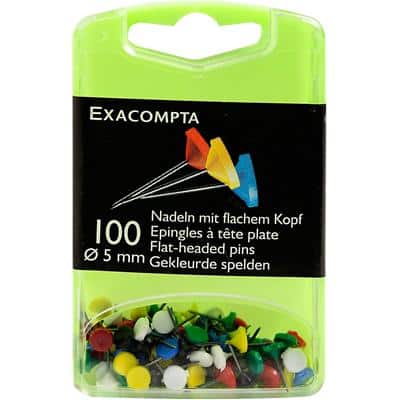 EXACOMPTA Pinnwand-Nadeln, farbig sortiert (EAN: 3364220145727)