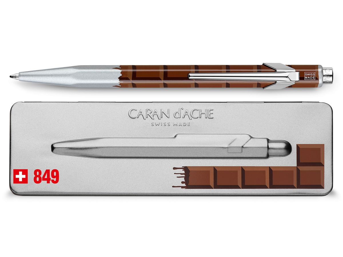 CARAN D'ACHE Druckkugelschreiber 849 SCHOKOLADE (EAN: 7630002330145)