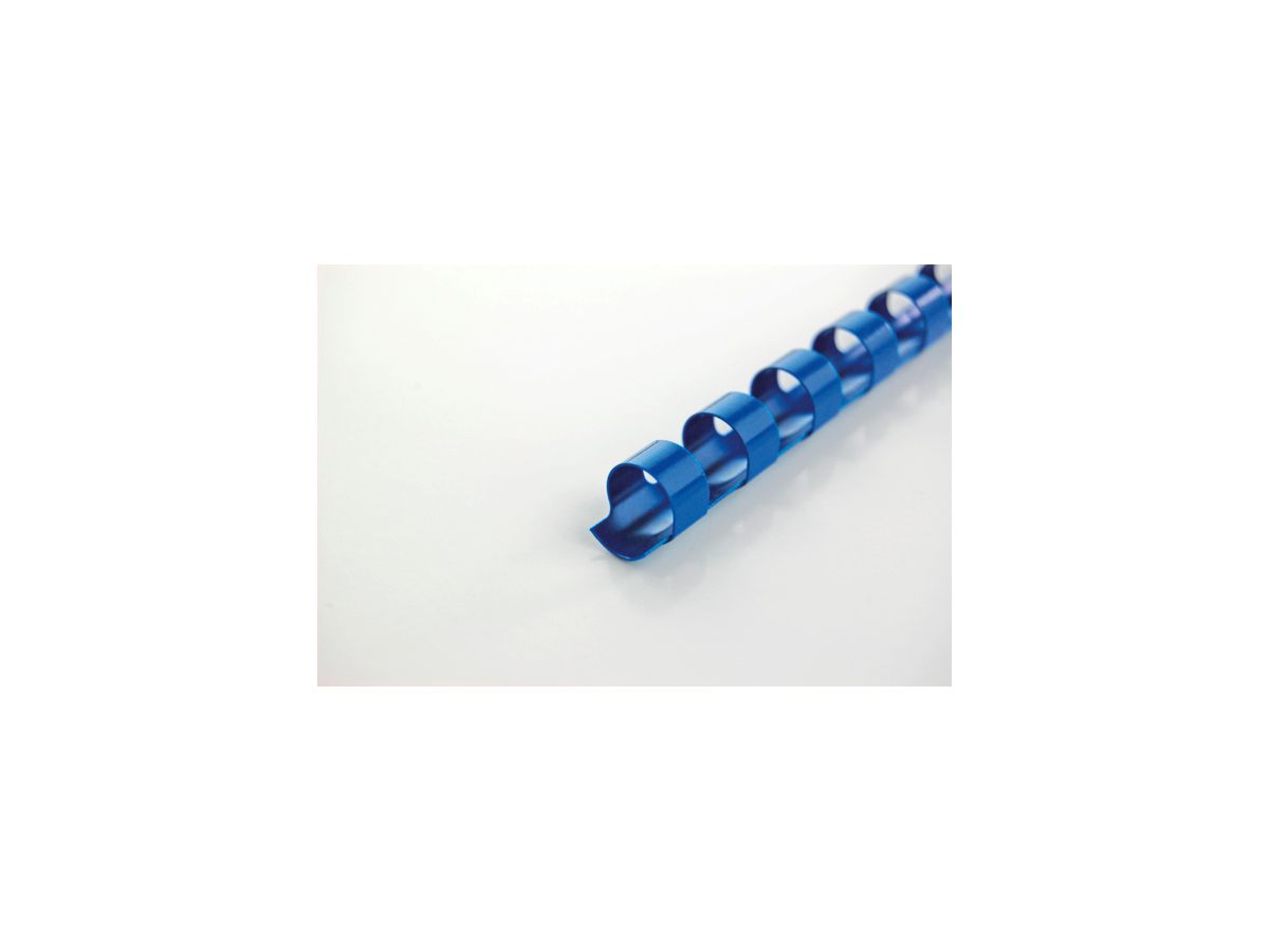 GBC Plastikbinderücken CombBind, DIN A4, 14 mm, blau (EAN: 0033816097506)
