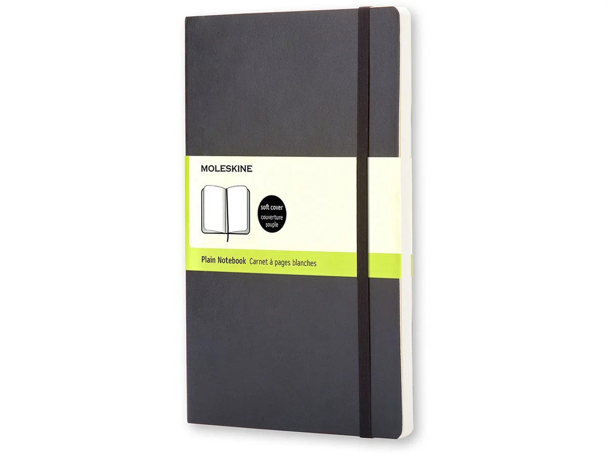 MOLESKINE Notizbuch, P/A6, blanko, Softcover, schwarz (EAN: 9788883707148)