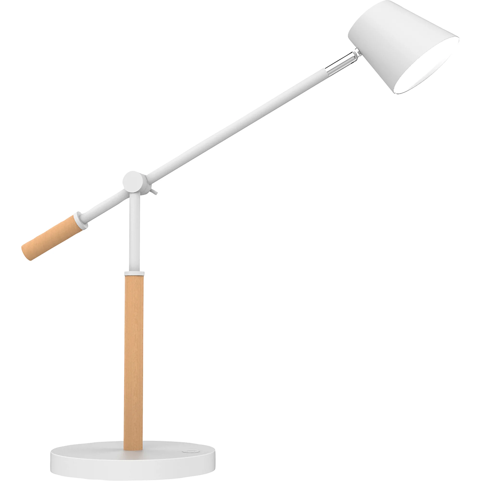 UNiLUX LED-Tischleuchte VICKY, dimmbar, Buche/weiß (EAN: 3595560028139)