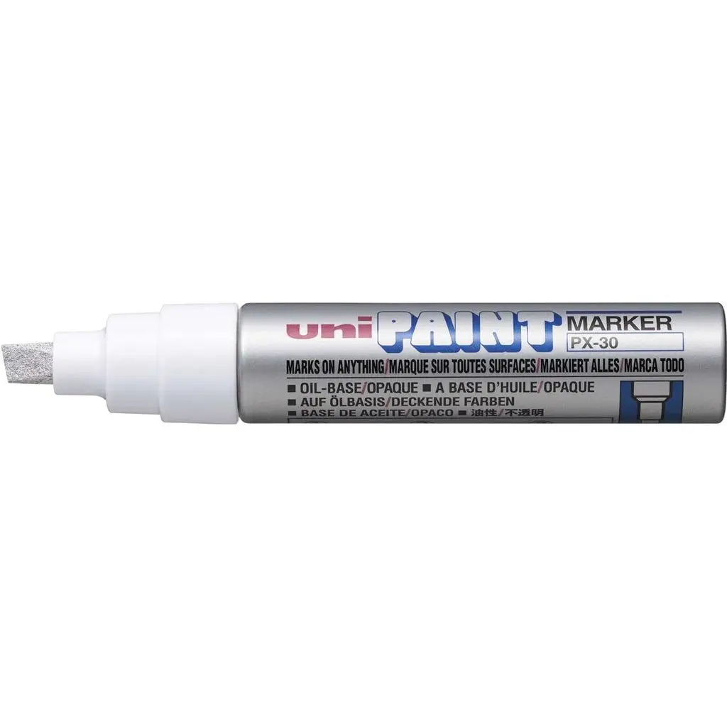 uni-ball Permanent-Marker PAINT PX30, silber (EAN: 4902778917411)