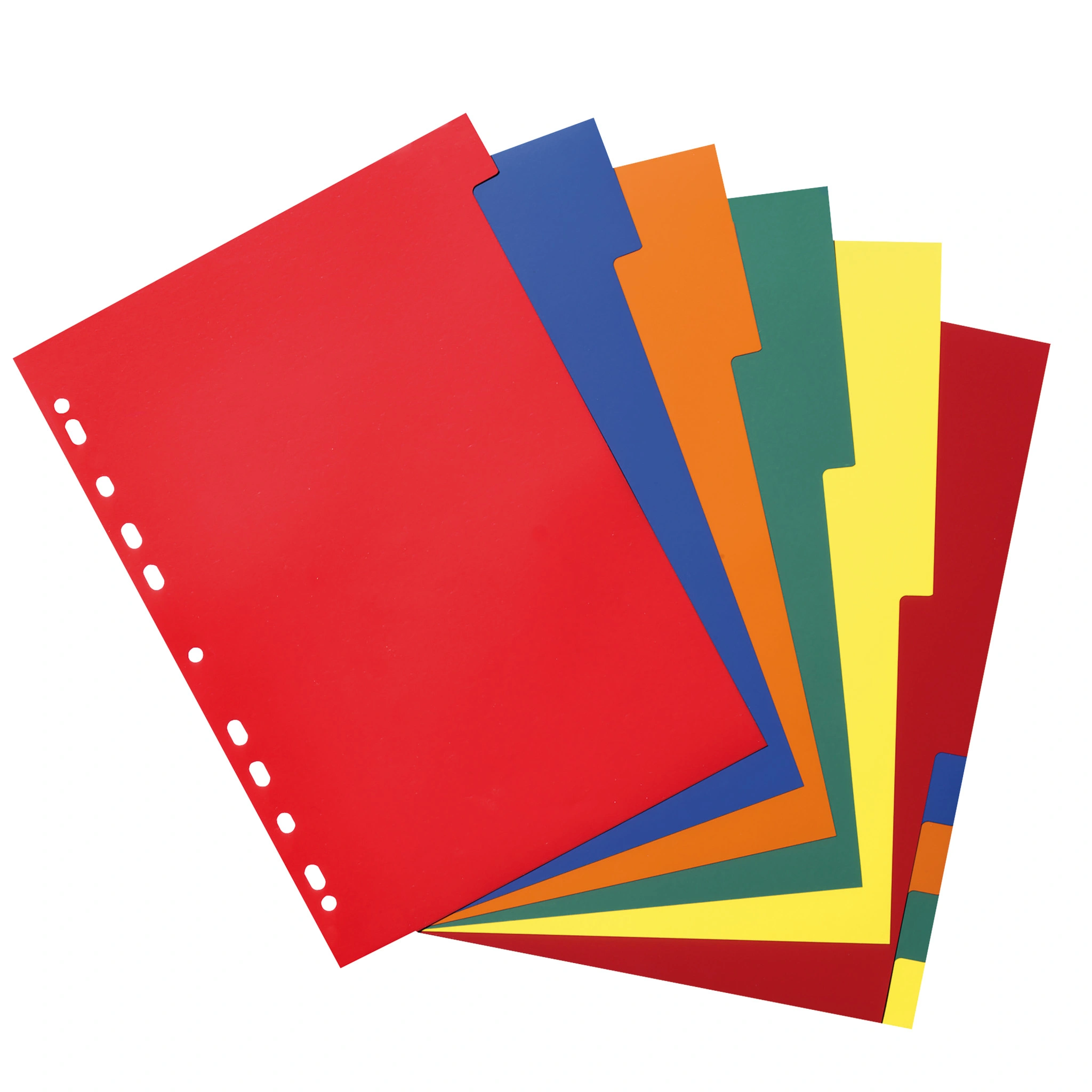 herlitz Kunststoff-Register, blanko, A4, farbig, 10-teilig (EAN: 4008110259406)