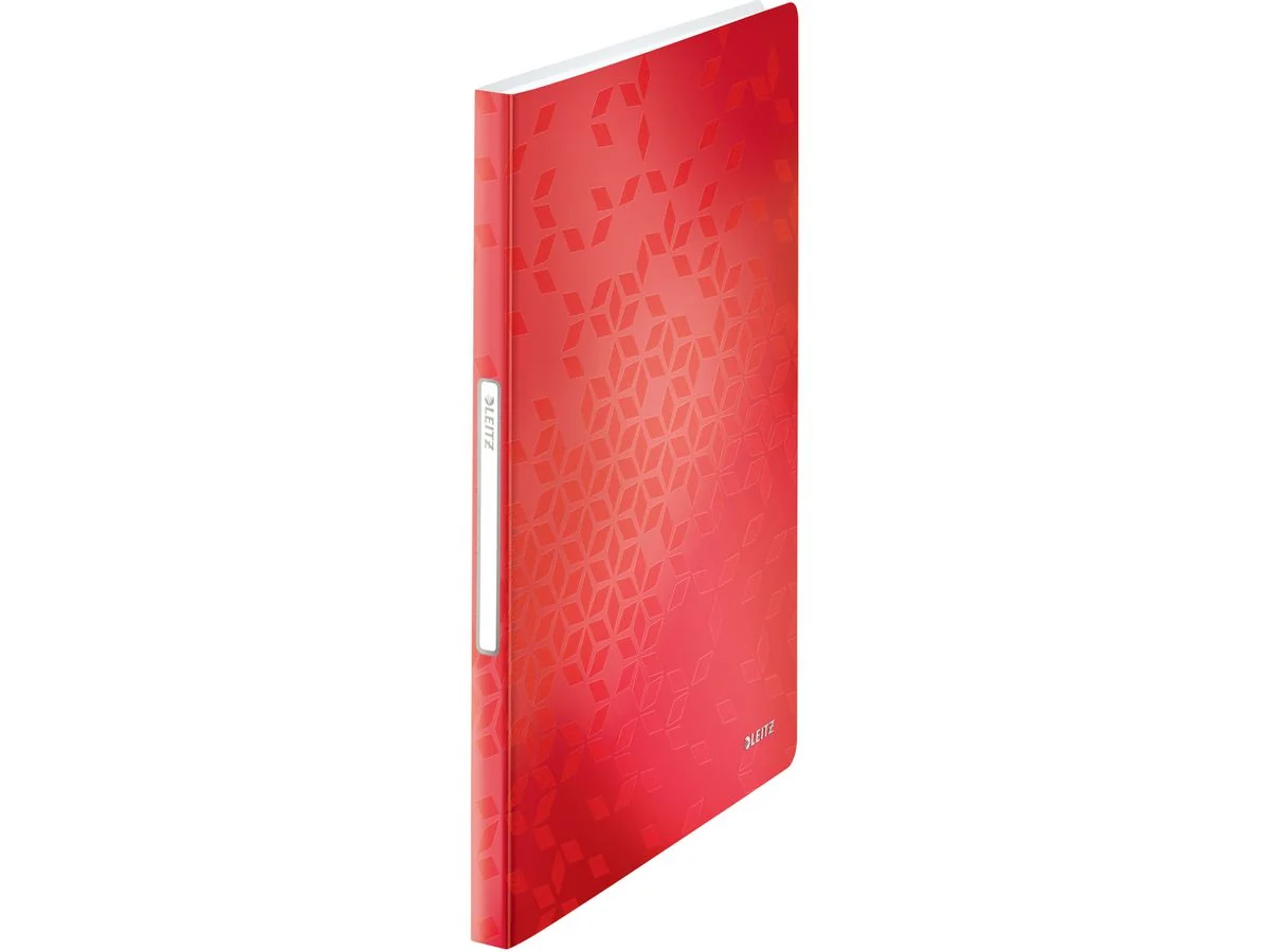 LEITZ Sichtbuch WOW, A4, PP, mit 40 Hüllen, rot (EAN: 4002432135134)