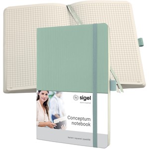 sigel Notizbuch Conceptum, DIN A5, kariert, mint (EAN: 4004360789533)
