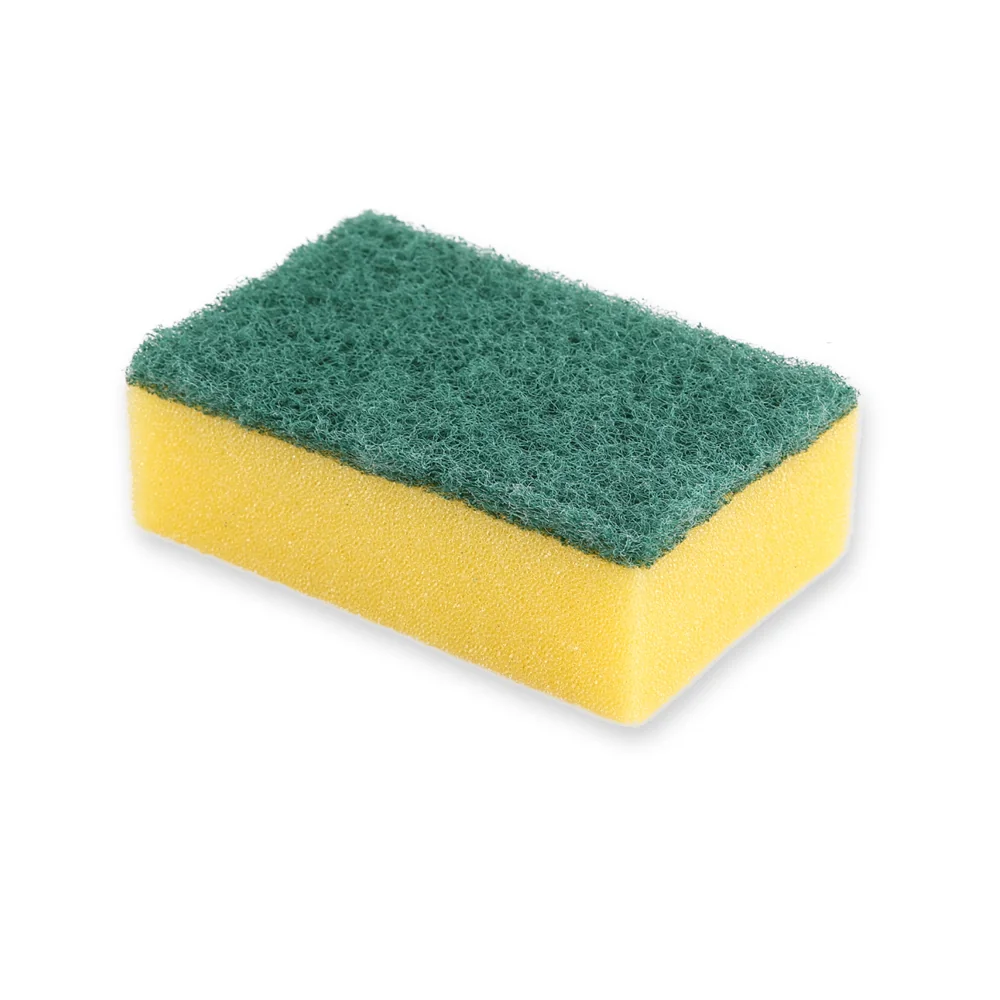 HYGOCLEAN Topfreiniger, aus Schaumstoff/Hartvlies, gelb/grün (EAN: 4015544727807)