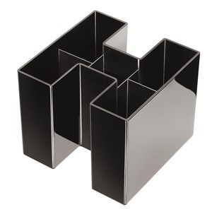 HAN Multiköcher BRAVO, 5 Fächer, Polystyrol, schwarz (EAN: 4012473990036)
