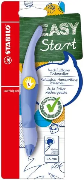 STABILO Tintenroller EASYoriginal, Linkshänder, wolkenblau (EAN: 4006381584630)