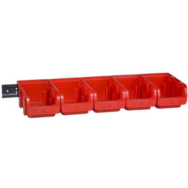 allit Sichtlagerkasten-Set ProfiPlus >C< 2/6, rot (EAN: 4005187570465)