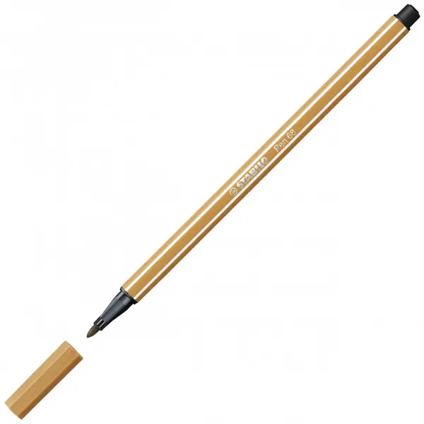 STABILO Fasermaler Pen 68, ocker dunkel (EAN: 4006381333481)