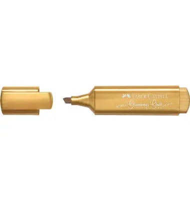 FABER-CASTELL Textmarker TEXTLINER 46 METALLIC, gold (EAN: 4005401546504)