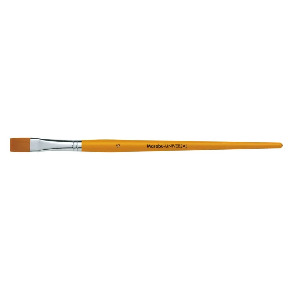 Marabu Synthetikhaarpinsel Universal, flach, Gr. 16 (EAN: 4007751346148)