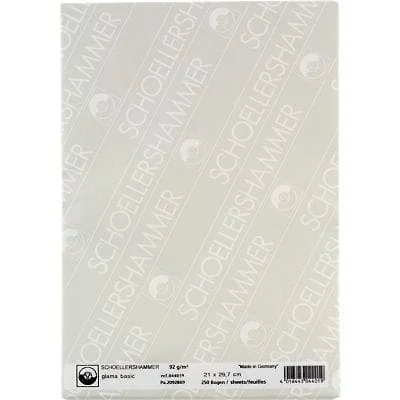 SCHÖLLERSHAMMER Zeichenpapier, DIN A4, hochtransparent (EAN: 4053146001376)
