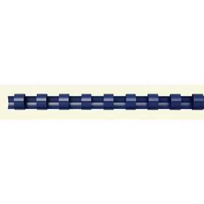 Fellowes Plastikbinderücken, DIN A4, 21 Ringe, 8 mm, blau (EAN: 0077511534553)