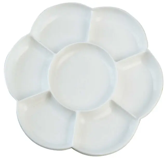 KREUL Farbmisch-Palette SOLO Goya, Kunststoff, rund, weiß (EAN: 4000798418182)