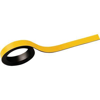 MAUL Magnetstreifen, (B)10 mm x (L)1.000 mm, gelb (EAN: 4002390024518)