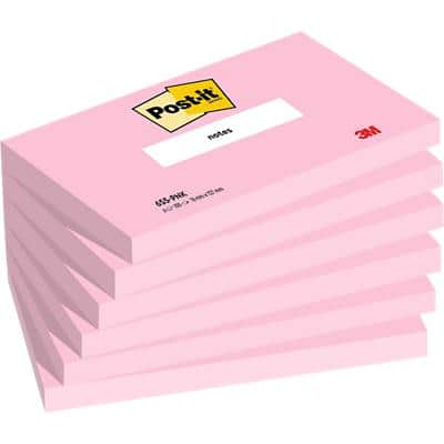 Post-it Haftnotizen notes, 127 x 76 mm, rosa (EAN: 4054596926608)
