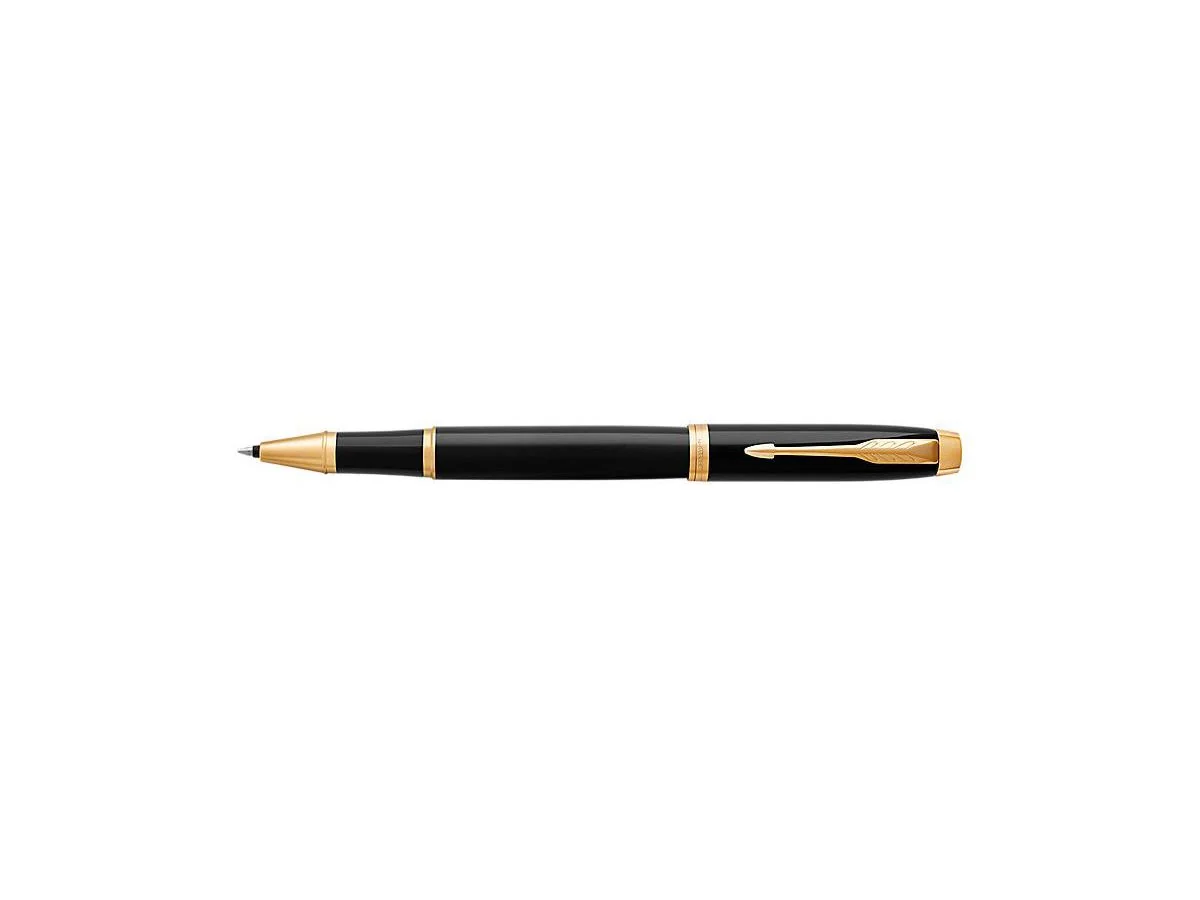 PARKER Tintenroller IM Black Lacquer G.C., schwarz (EAN: 3501179316598)