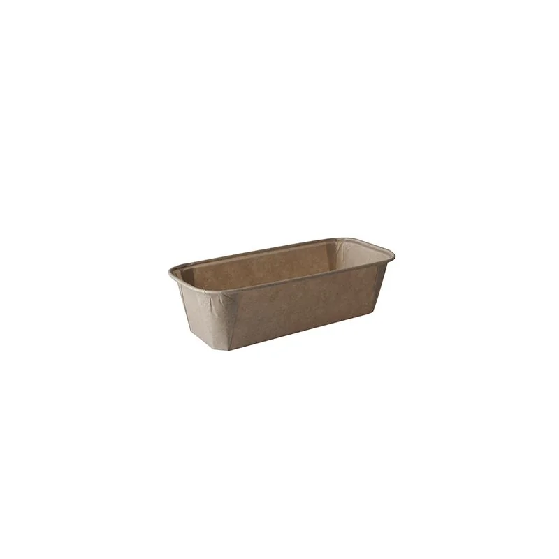 PAPSTAR Backform "pure", eckig, 523 ml, braun (EAN: 4002911871171)