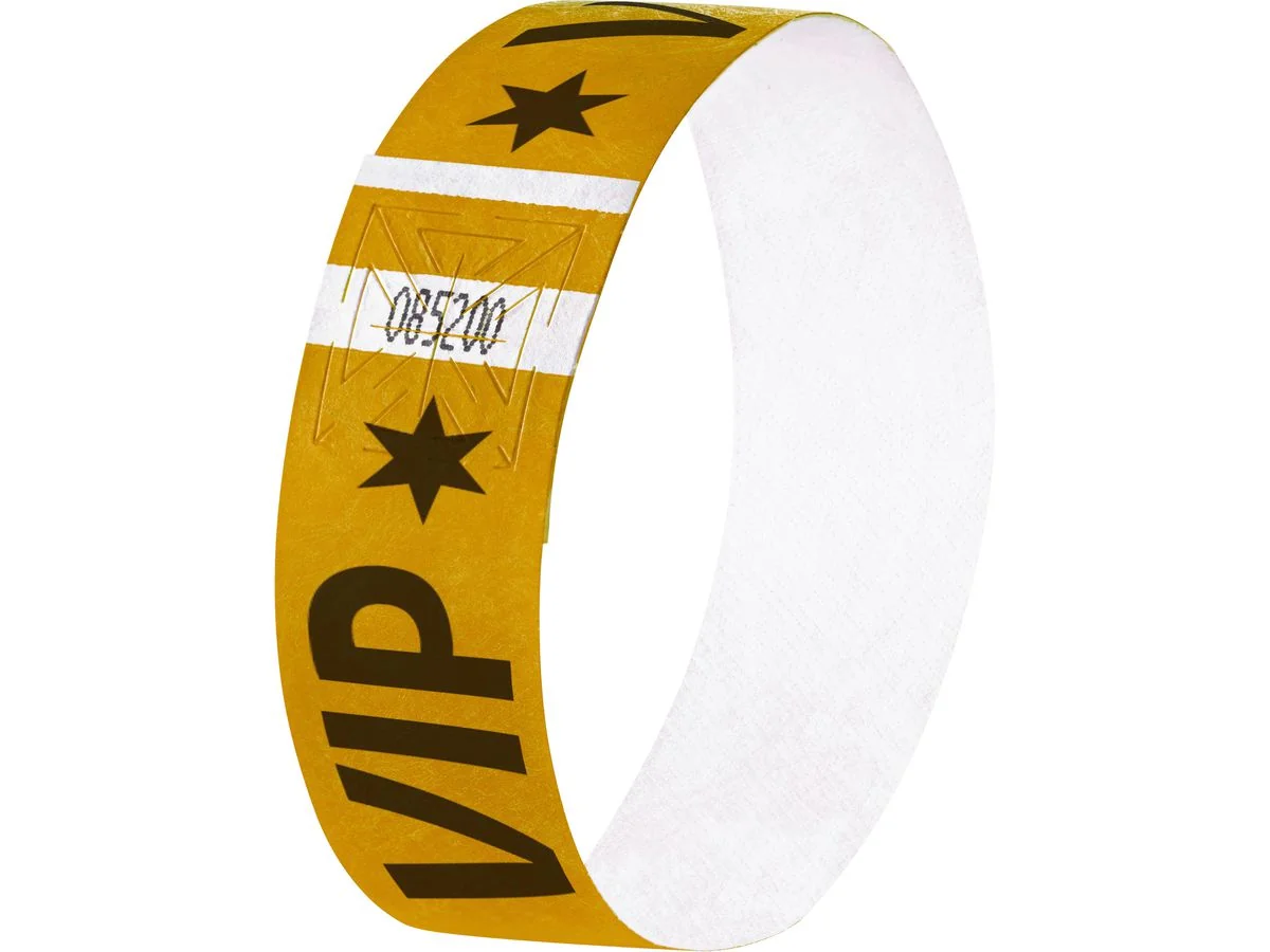 sigel Eventbänder "Super Soft", mit Aufdruck "VIP", gold (EAN: 4004360832741)