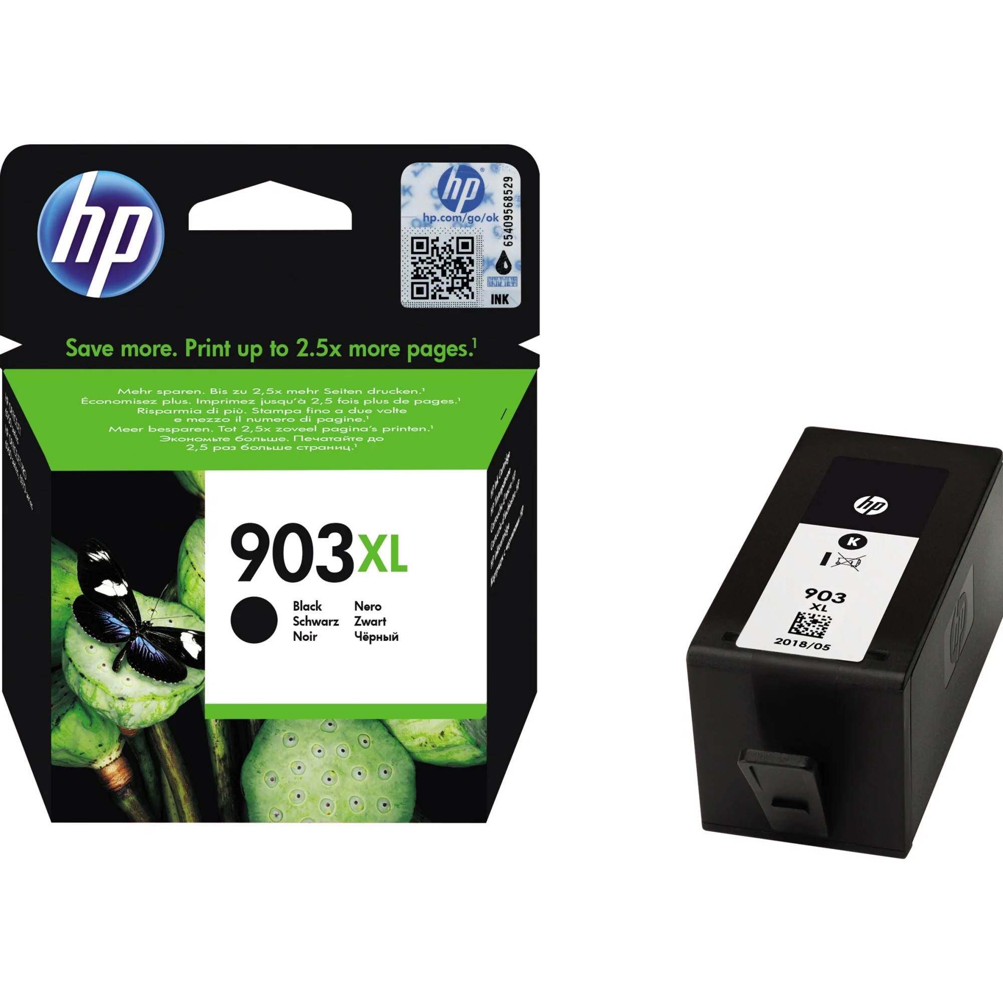 hp Tinte hp 903XL für hp OfficeJet Pro 6960, schwarz (EAN: 0889894728999)