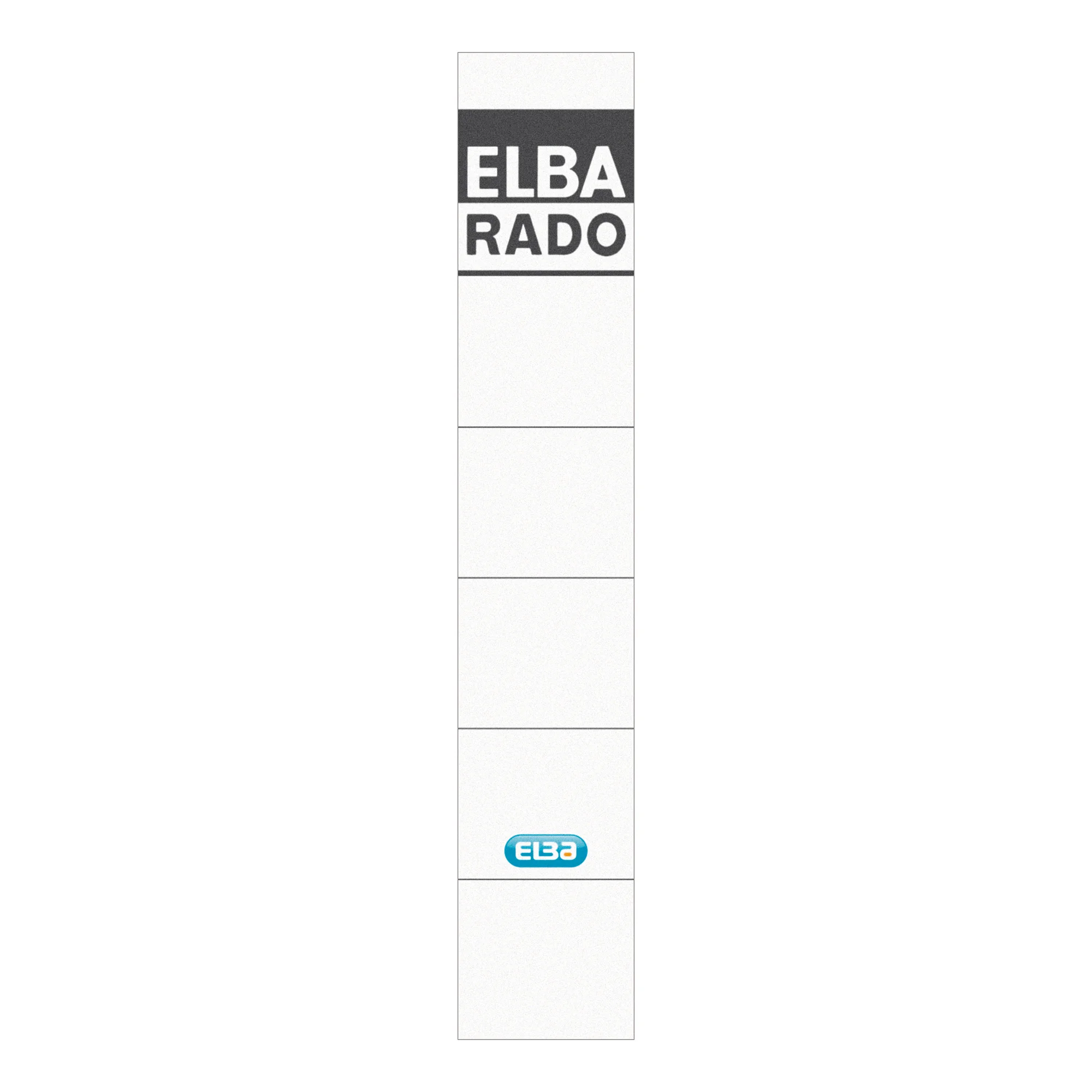 ELBA Ordnerrücken-Etiketten "ELBA RADO" - kurz/schmal, weiß (EAN: 4002030025721)