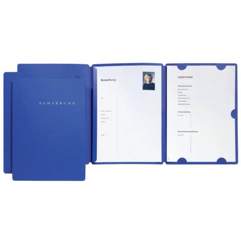 PAGNA Bewerbungs-Set "Select", DIN A4, blau (EAN: 4013951010154)